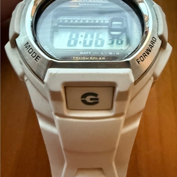 Casio G-Shock GW-M850 Tough Solar Atomic Multi Band 6 White Resin Watch - Picture 2 of 7
